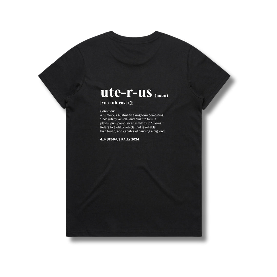 *Pre-Order: 4x4 Ute-R-Us Rally 2024 Ladies Fundraiser Tee