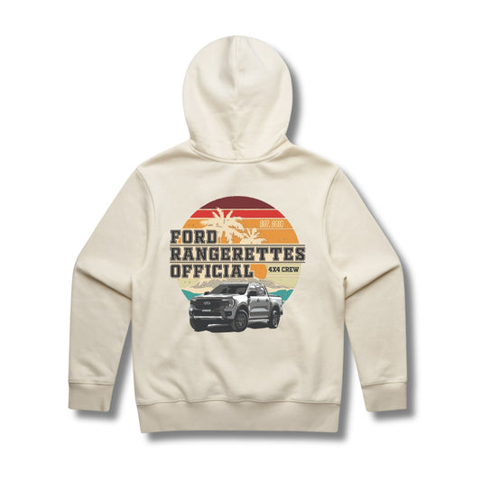 ‘It’s Summer Somewhere!’ Ford Rangerettes Official 4x4 Crew - Winter Heavy Hoodie