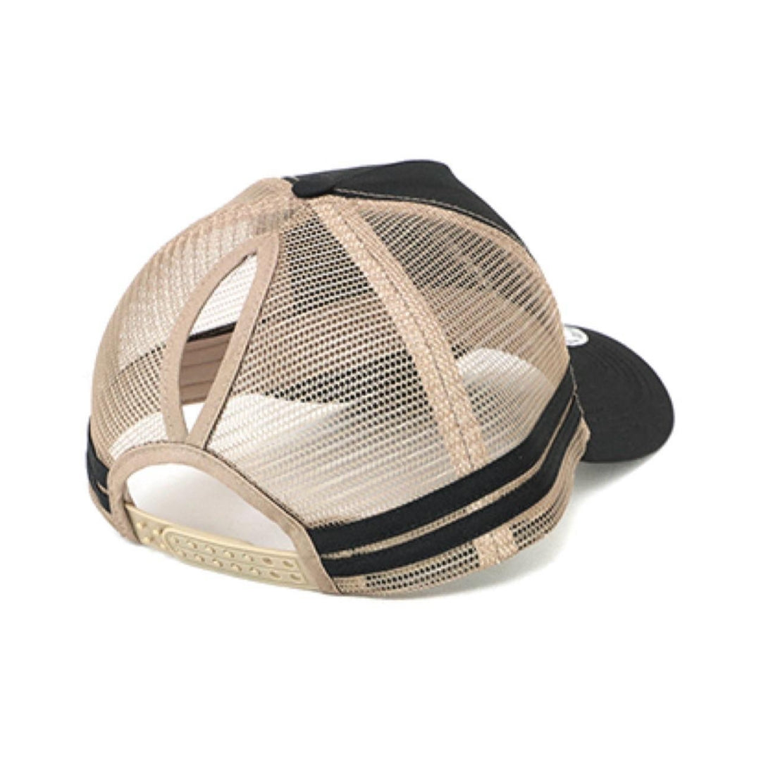 Ford Rangerettes Retro Trucker Ponytail Cap black back