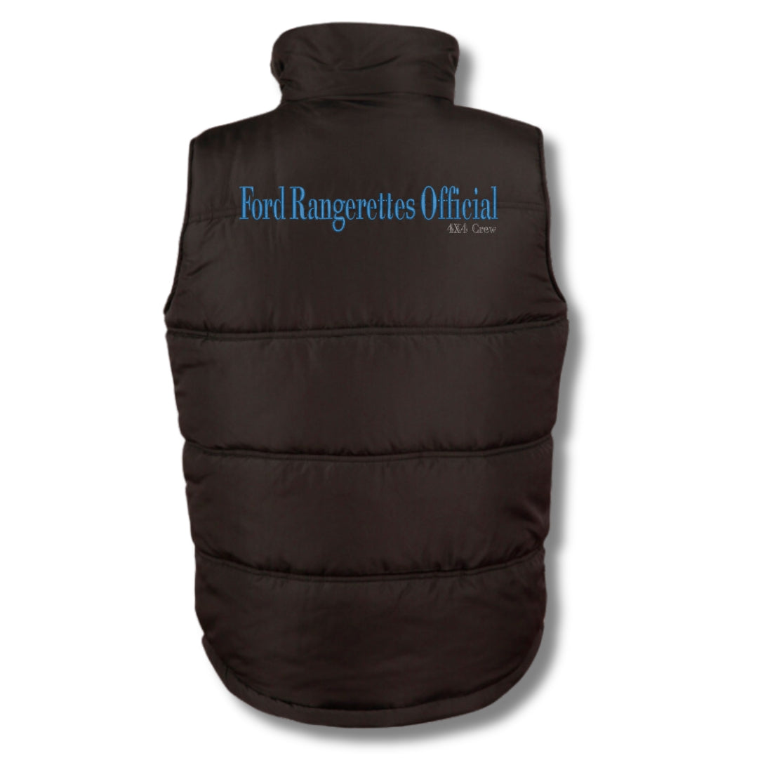 Ford Rangerettes Official Heavy Quilted Puffer Vest