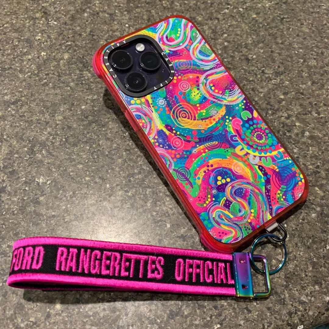 Embroidered Ford Rangerettes Official Key Fob