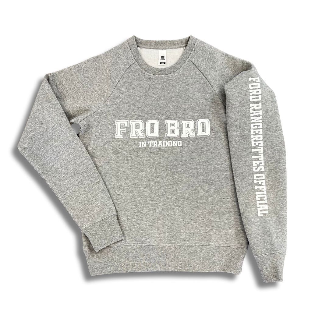 Kids 'FRO BRO & RANGERETTE IN TRAINING' Crew Sweatshirts