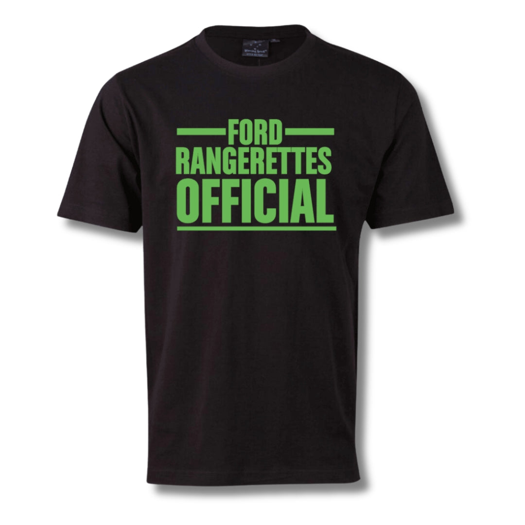 Ford Rangerettes Official OG Black Tee Unisex