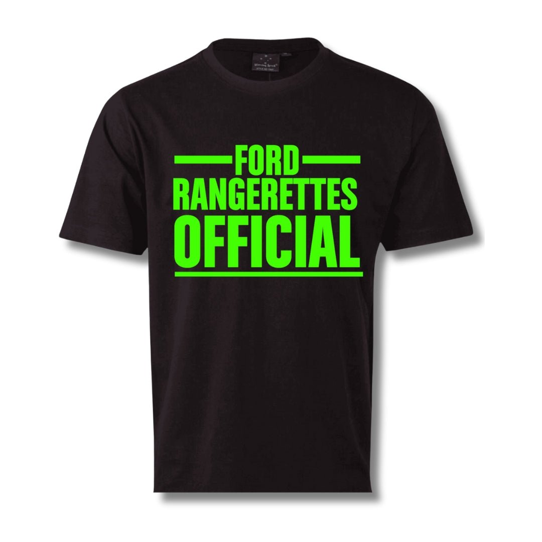 Ford Rangerettes Official OG Black Tee Unisex