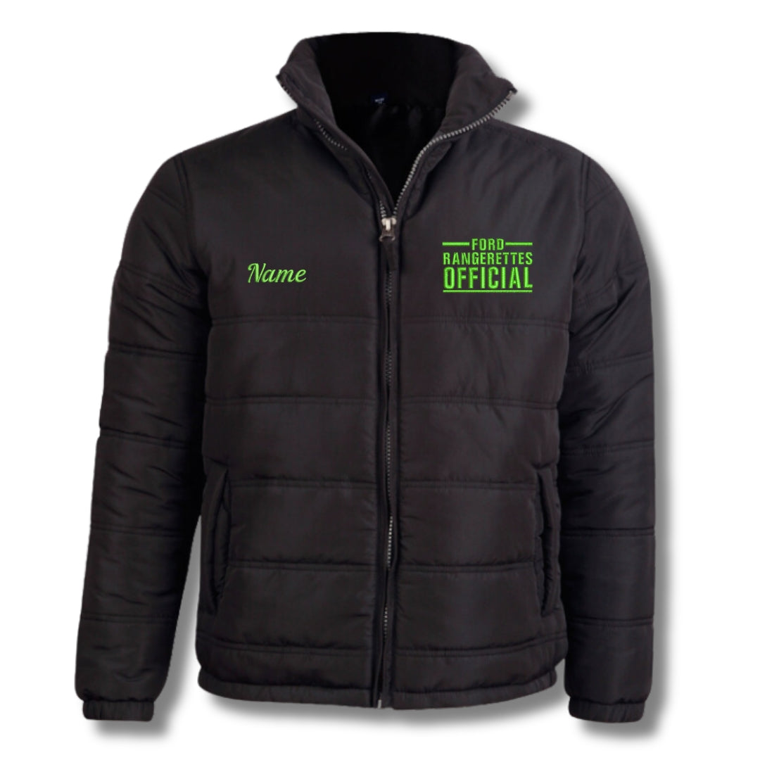 Lime-FordRangerettesPufferJacketFront