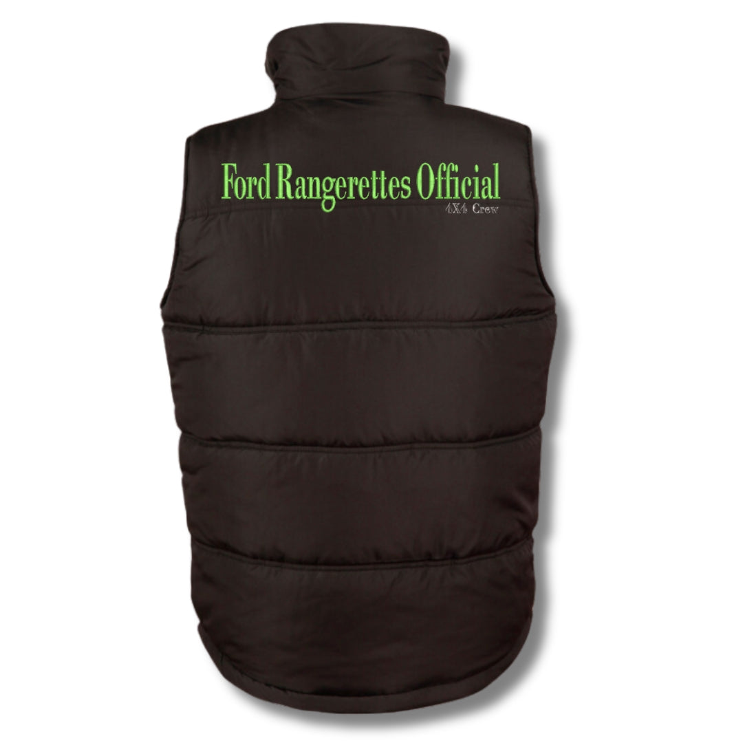 Ford Rangerettes Official Heavy Quilted Puffer Vest