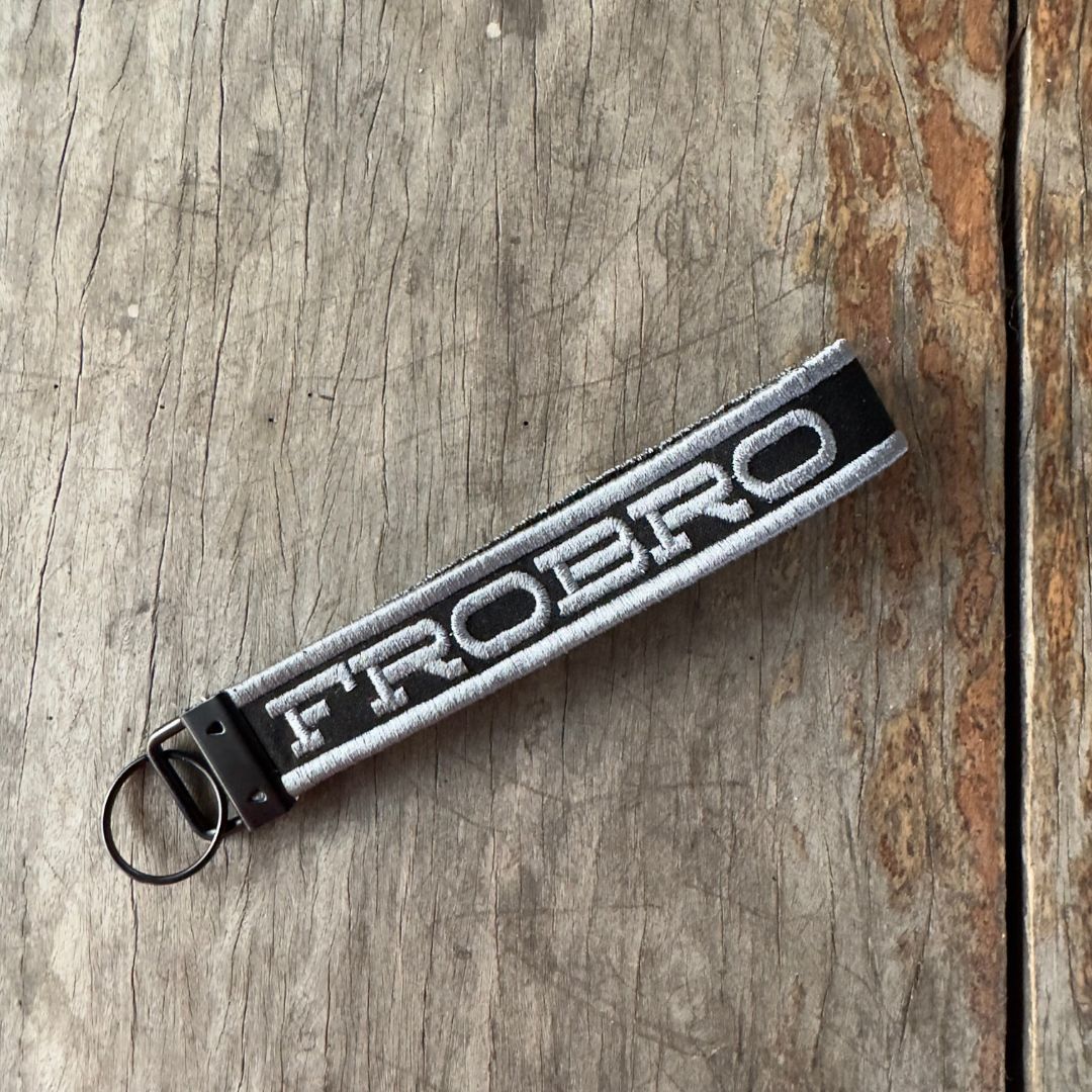 Embroidered FRO BRO Key Fob