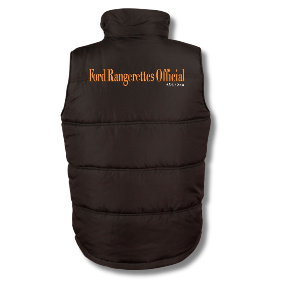 Ford Rangerettes Official Heavy Quilted Puffer Vest