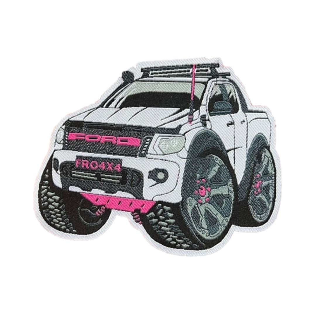 Pink - FRO Collectable Velcro Patch
