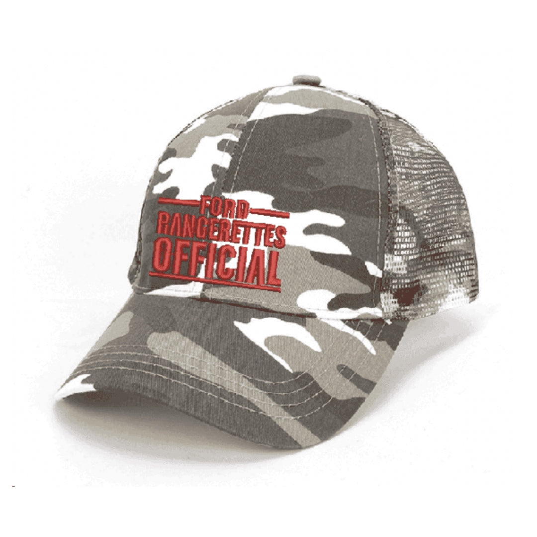 Red-FordRangerettesOfficialCamoCap