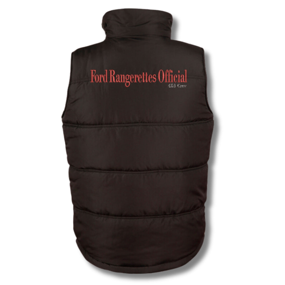 Ford Rangerettes Official Heavy Quilted Puffer Vest