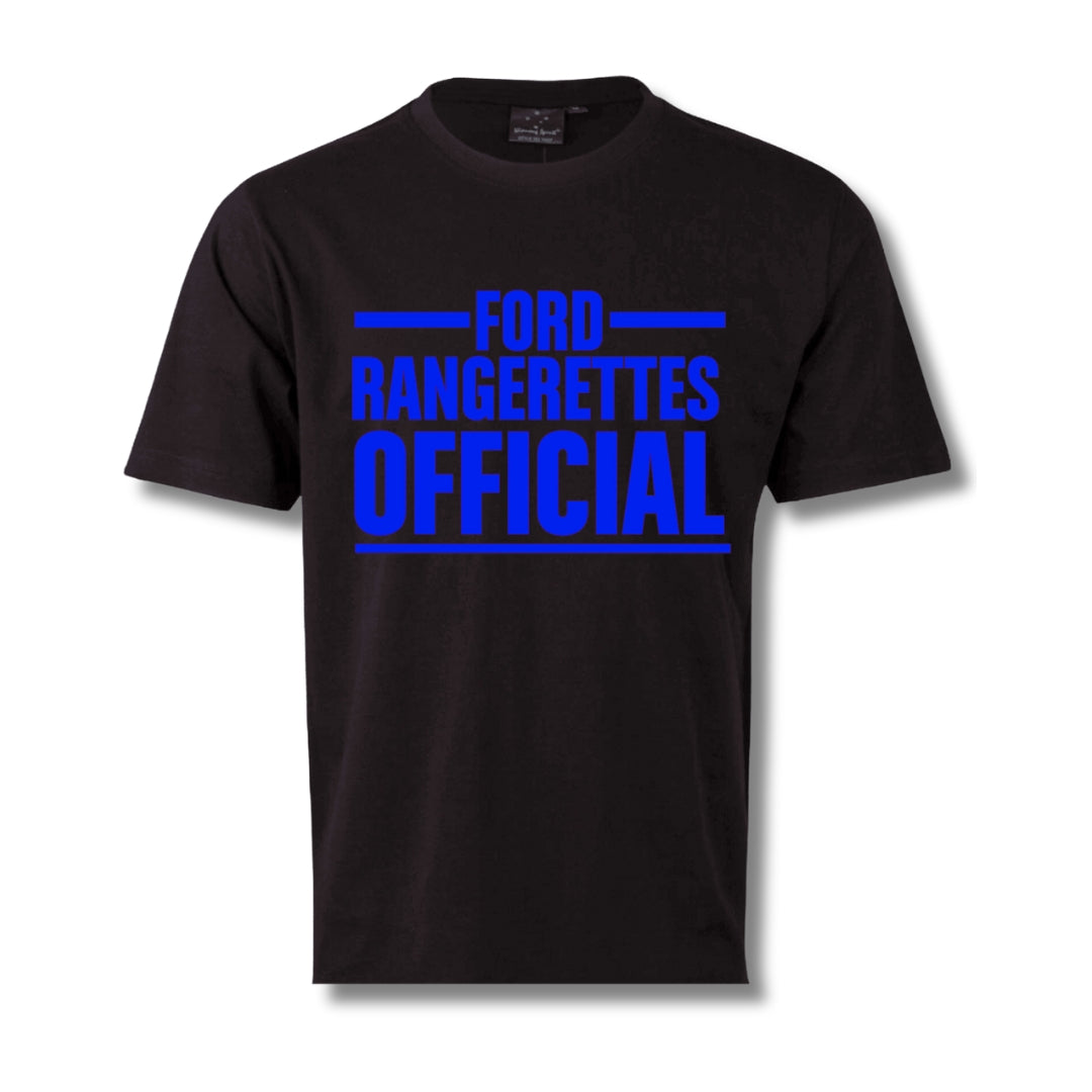 Ford Rangerettes Official OG Black Tee Unisex