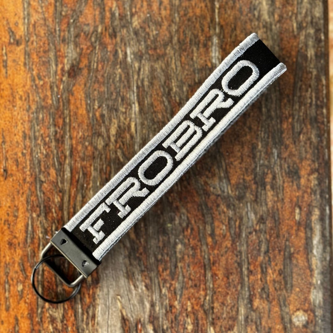 Embroidered FRO BRO Key Fob