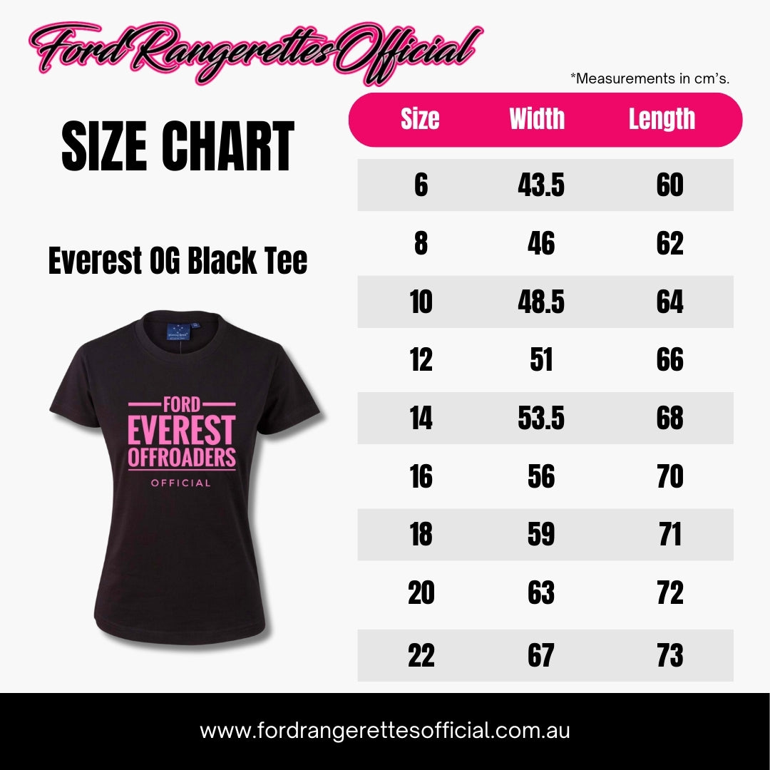 Ford EVEREST Offroaders OG Black Tee