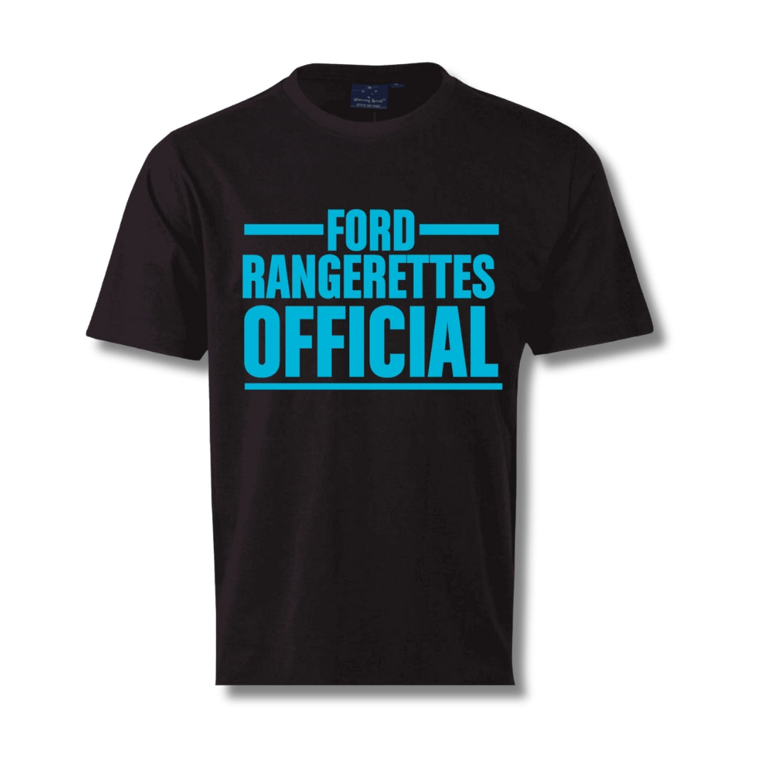 Ford Rangerettes Official OG Black Tee Unisex