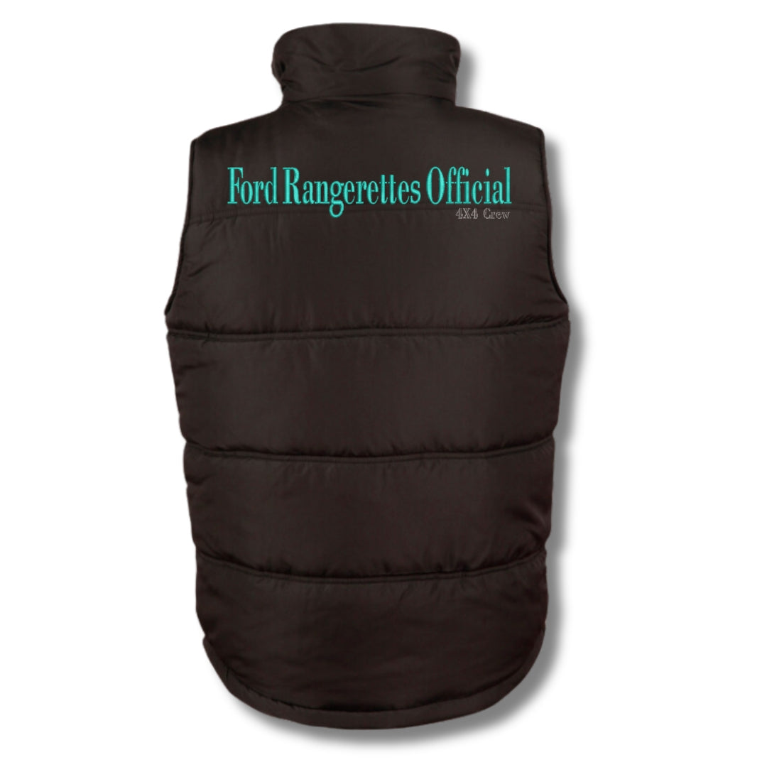 Ford Rangerettes Official Heavy Quilted Puffer Vest