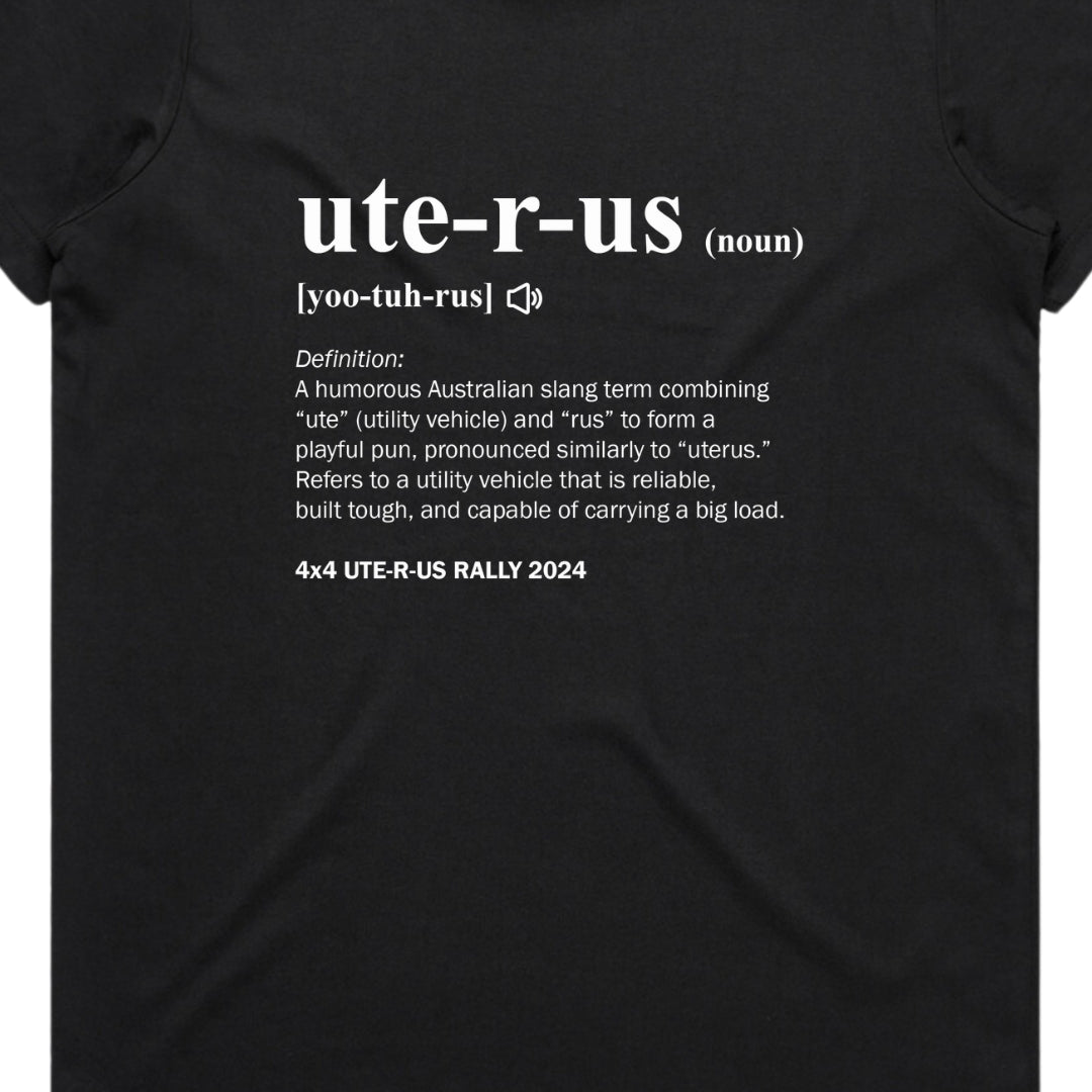 *Pre-Order: 4x4 Ute-R-Us Rally 2024 Ladies Fundraiser Tee