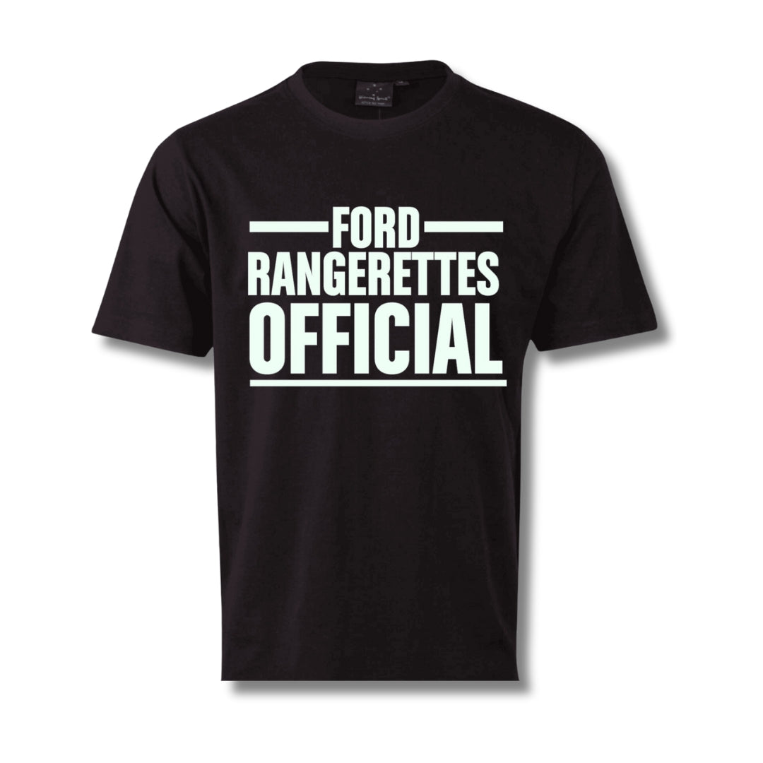 Ford Rangerettes Official OG Black Tee Unisex