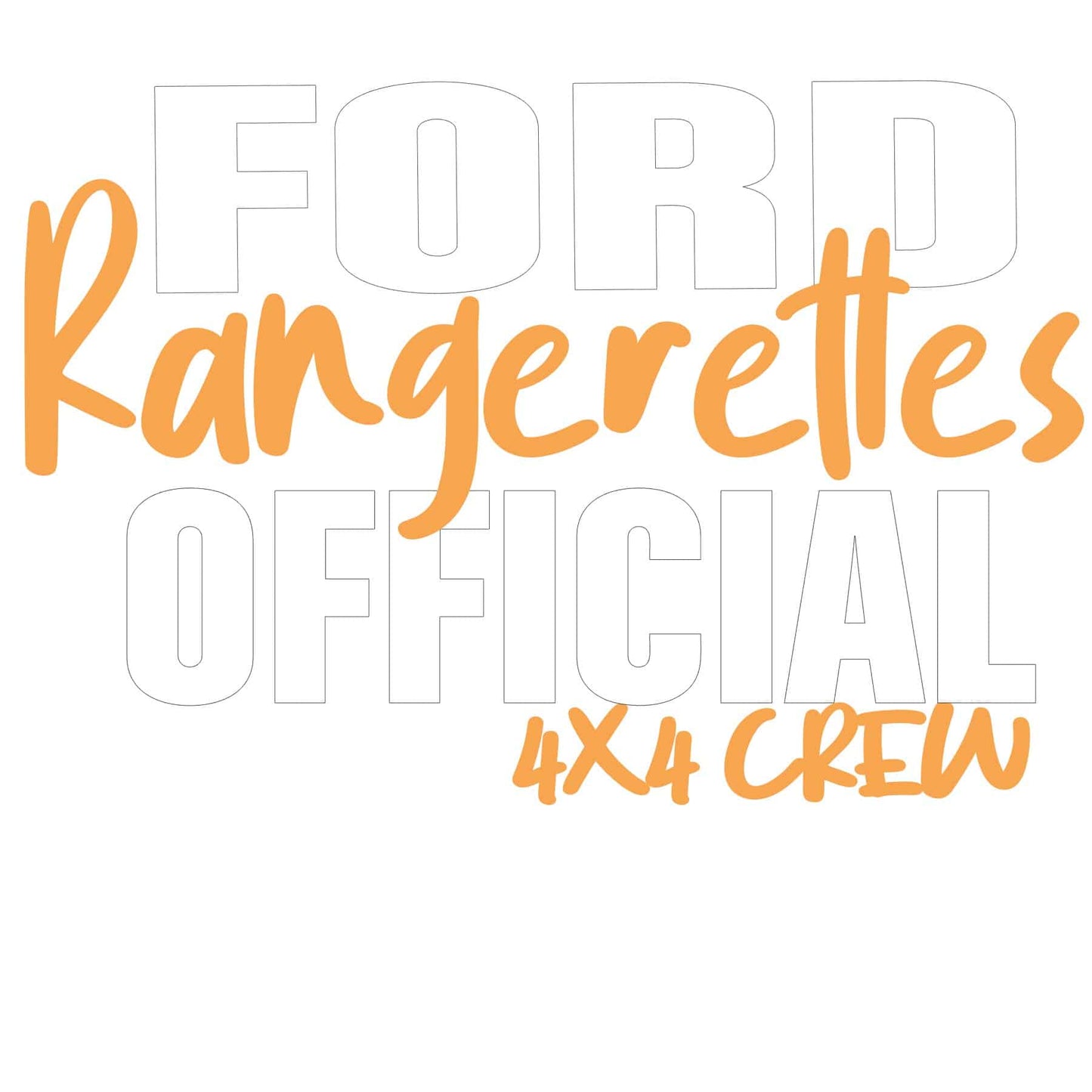 Small SV 4x4 Crew Stacker Decal