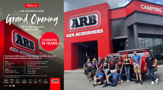 Ford Rangerettes official attend the ARB Grand Opening Coopers Plains