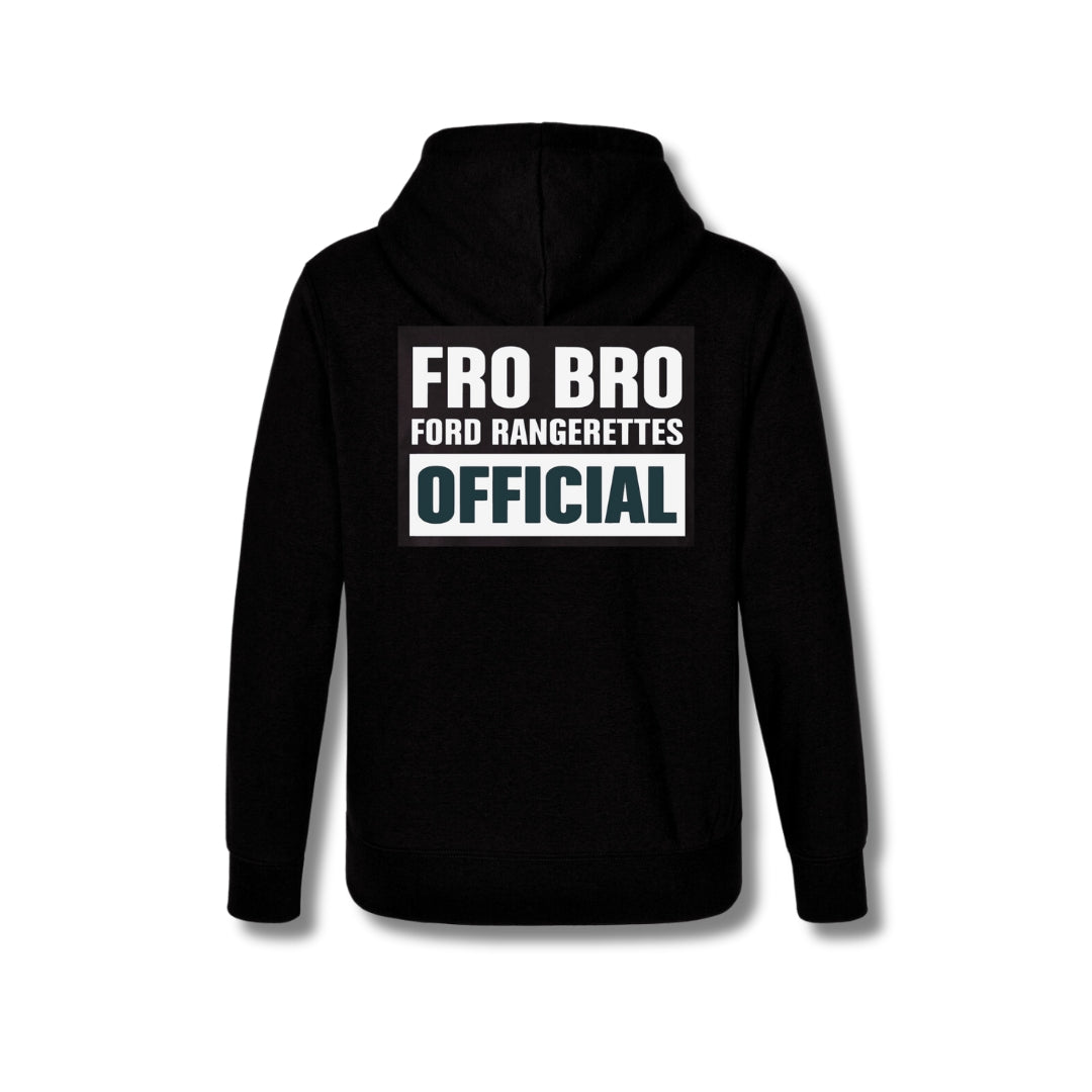 KIDS - FRO BRO Ford Rangerettes Official Black Hoodie