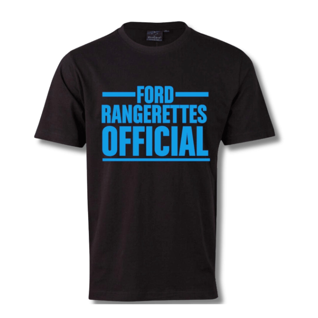 Ford Rangerettes Official OG Black Tee Unisex