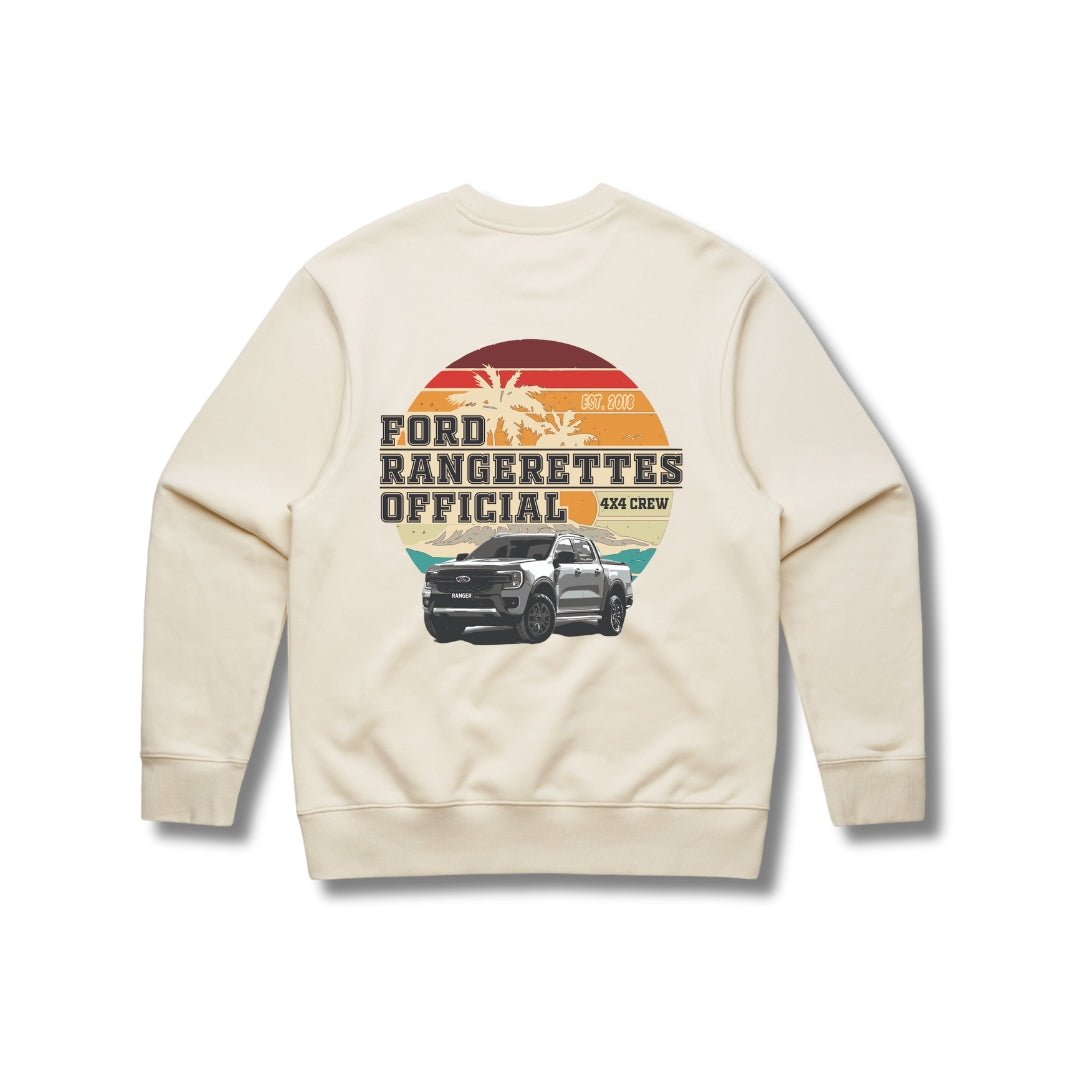 ‘It’s Summer Somewhere!’ Ford Rangerettes Official 4x4 Crew - Winter Heavy Crew Sloppy Joe