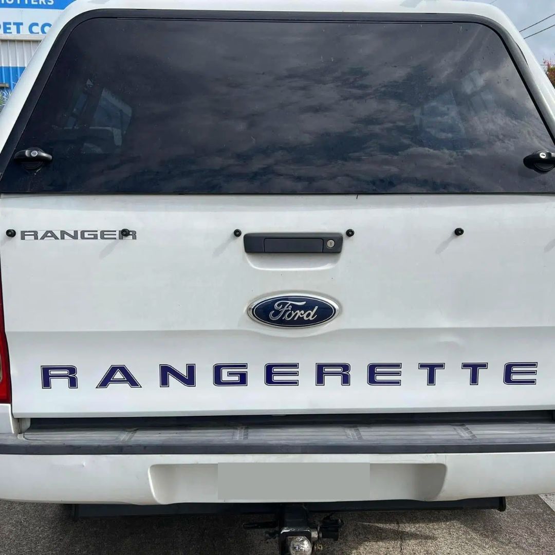 Navy Rangerette Tailgate Banner
