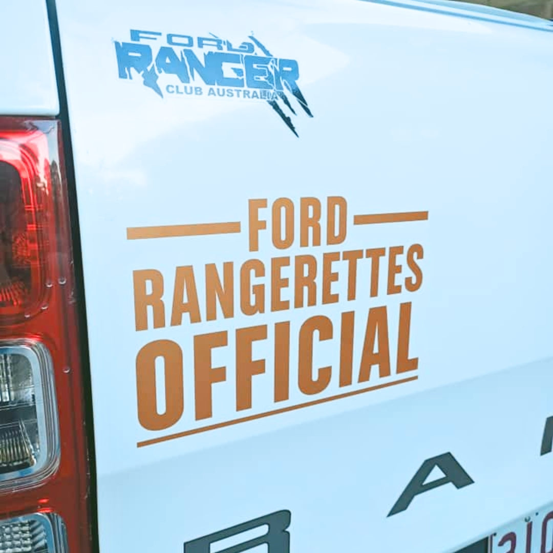 OG Stacker decal Ford Rangerettes Official