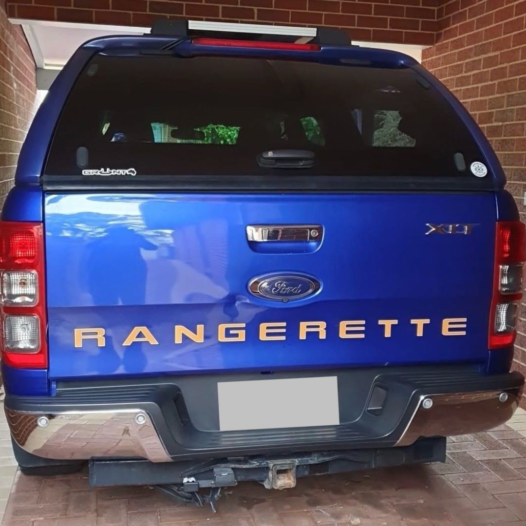 PX3 Font Rangerette Tailgate Banner