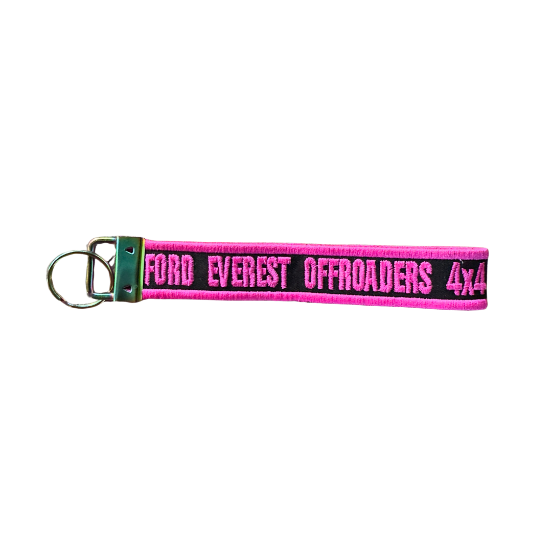 Embroidered Ford Everest Offroaders 4x4 Key Fob