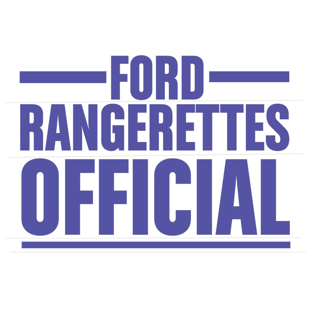 Purple - OG Stacker decal Ford Rangerettes Official