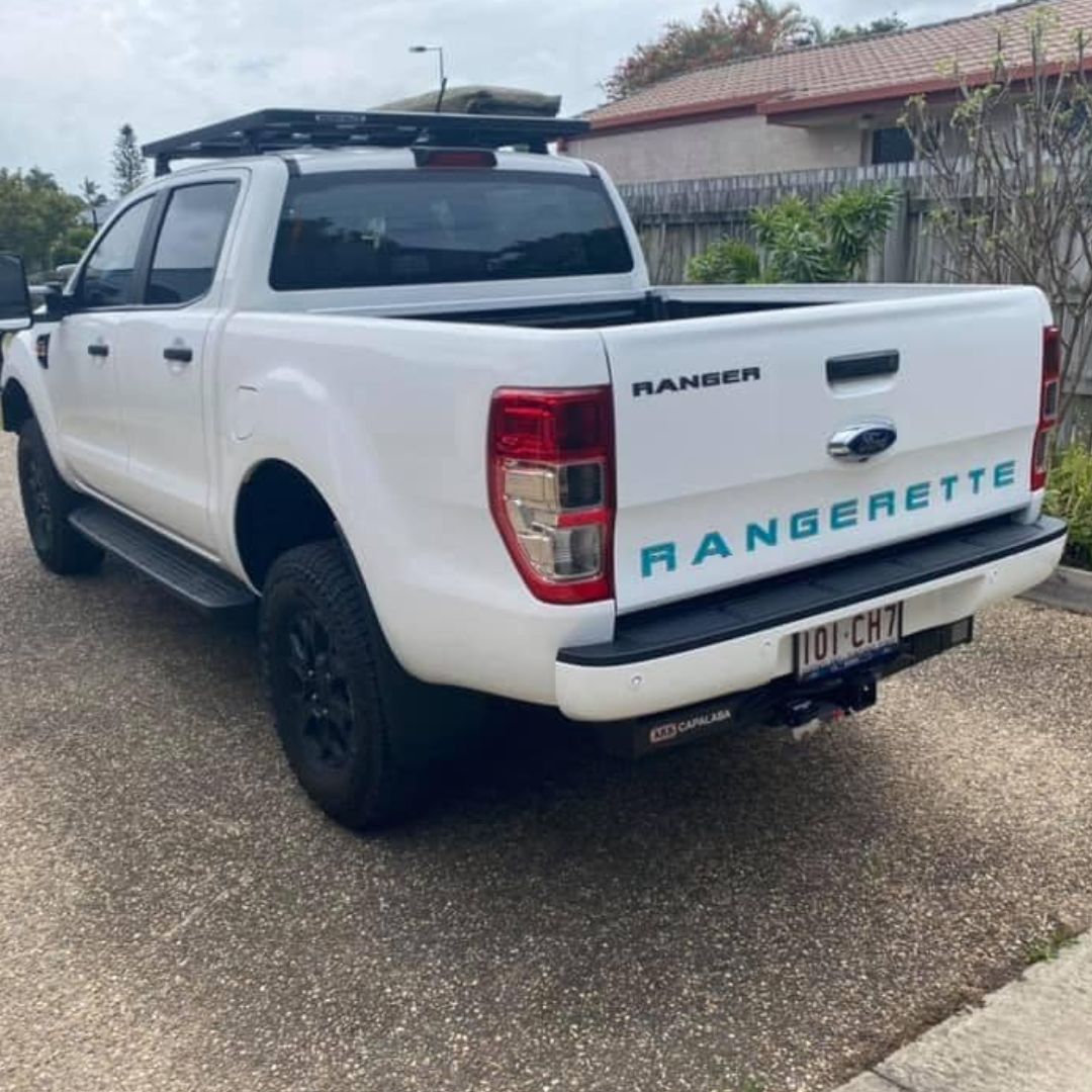PX3 Font Rangerette Tailgate Banner